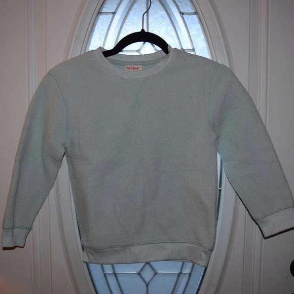 CAT & JACK Girls Pullover Sweater Light Green S (6/7) - Picture 1 of 4
